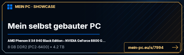 PC-Showcase Mein selbst gebauter PC von maddinmm auf MEIN PC