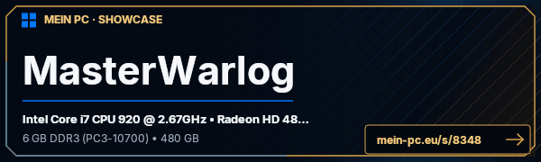 PC-Showcase MasterWarlog von terrorpazi auf MEIN PC
