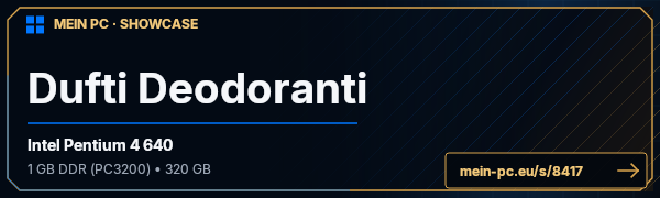 PC-Showcase Dufti Deodoranti von spinati auf MEIN PC