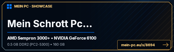 PC-Showcase Mein Schrott Pc xD von MennTaLLo auf MEIN PC