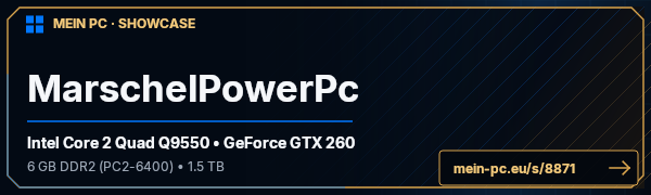 PC-Showcase MarschelPowerPc von Marschel auf MEIN PC