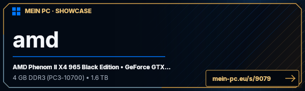 PC-Showcase amd von chriskrusty auf MEIN PC