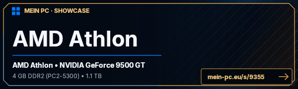 PC-Showcase AMD Athlon von nobsi76 auf MEIN PC