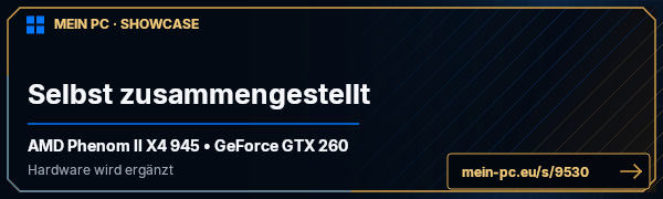 PC-Showcase Selbst zusammengestellt  von luki96 auf MEIN PC