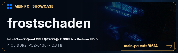 PC-Showcase frostschaden von BlackBoxXx auf MEIN PC