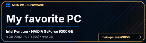 PC-Showcase My favorite PC von FlippyX auf MEIN PC