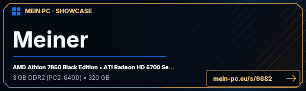 PC-Showcase Meiner von samsaweel auf MEIN PC