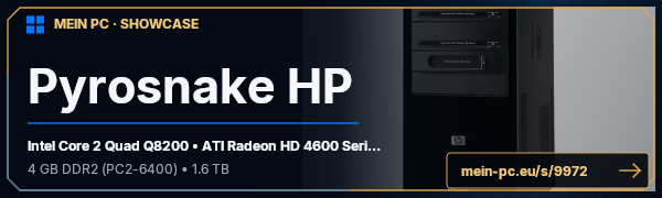 PC-Showcase Pyrosnake HP von .pyrosnake auf MEIN PC